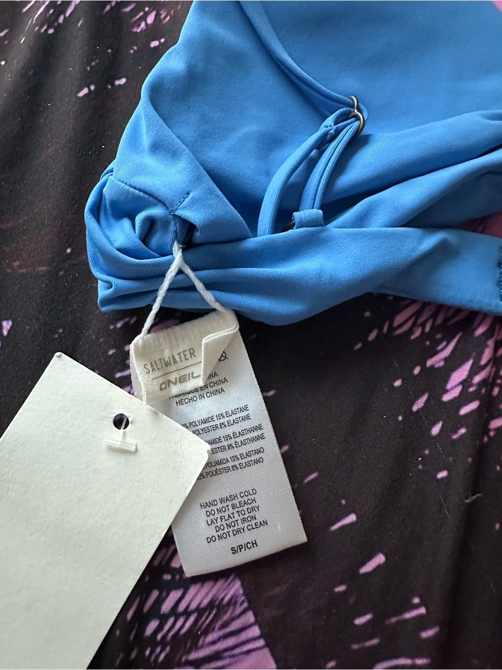 O'Neill Saltwater Pismo Bralette Bikini Top Regatta Blue Small - Picture 4 of 5